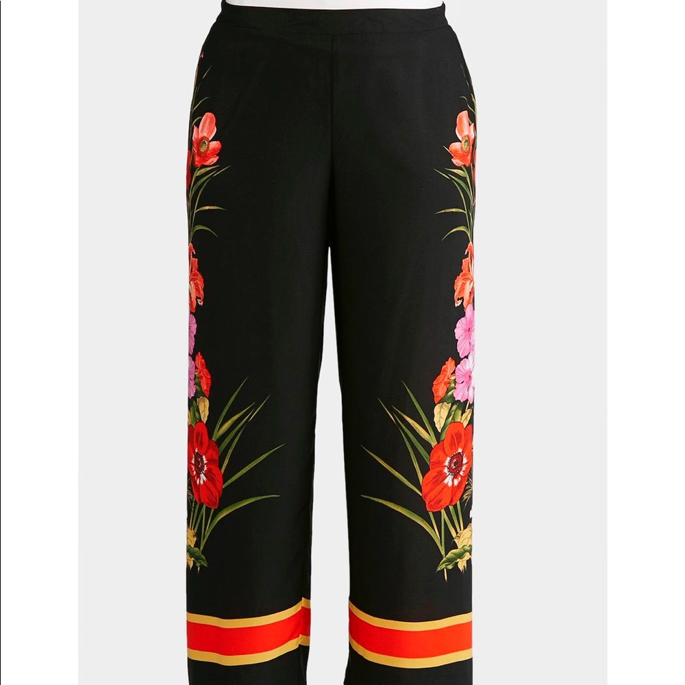 NEW!! Plus Tropical Palazzo Pants